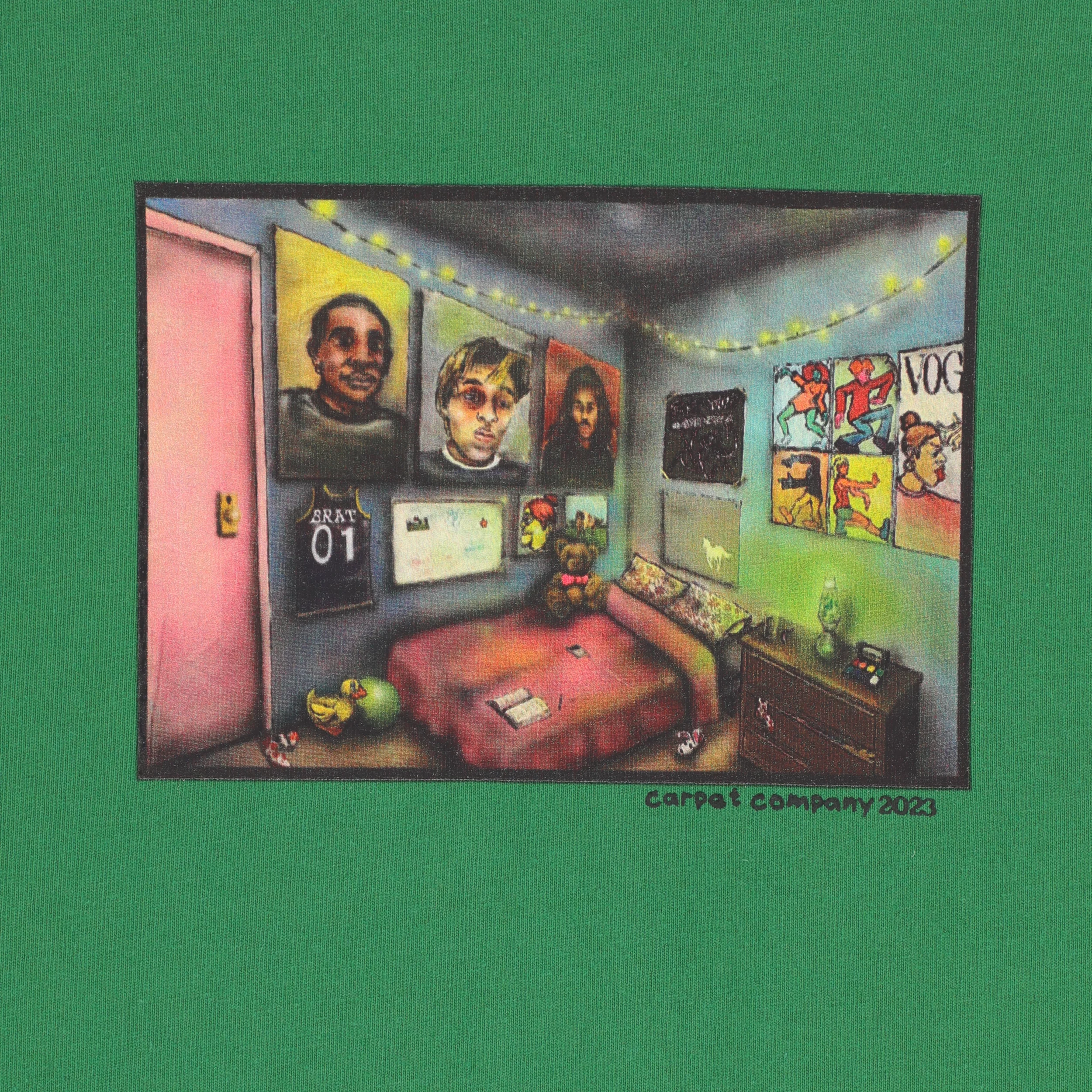 【CARPET COMPANY】BEDROOM TEE GREEN Carpet Company – Kinetic / Nocturnal
