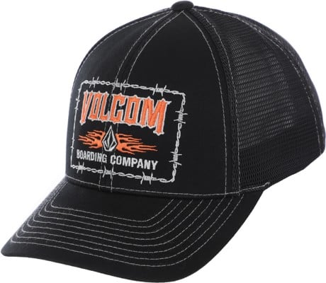 Volcom Barb Stone Trucker Hat - black - view large