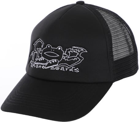 Frog Big Shoes Trucker Hat - black - view large