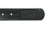 Loosey Croc Skin Belt - black - detail