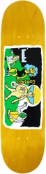 Krooked Gonz Stroll 8.5 Skateboard Deck - yellow