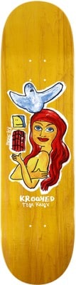 Krooked Knox Phone Box 8.25 True Fit Shape Skateboard Deck - yellow - view large