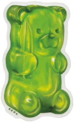 Real Fun Bear MD Sticker - green - view large