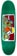 Krooked Gonz Stroll 9.125 Skateboard Deck - teal