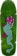 Krooked Sandoval Slow Feet 9.81 Wheel Wells Skateboard Deck - green