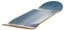 Real Hermann Stene Pro Oval 8.5 True Fit Shape Skateboard Deck - angle