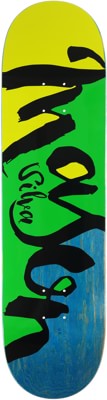 Real Mason Script Colorblock 8.5 Skateboard Deck - view large