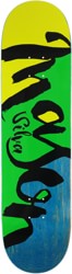 Real Mason Script Colorblock 8.5 Skateboard Deck