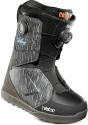 Thirtytwo Lashed Double Boa Snowboard Boots 2025 - (zeb powell) olive/grey/black