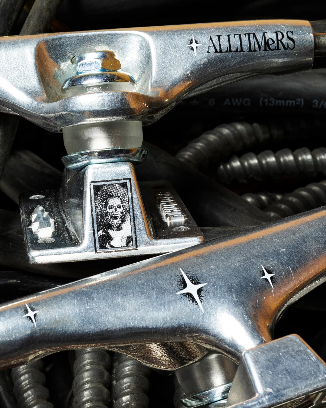 Alltimers x Thunder Lights Skateboard Trucks