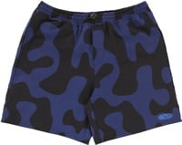 Tactics Oval Logo Hybrid Shorts - cobalt camo