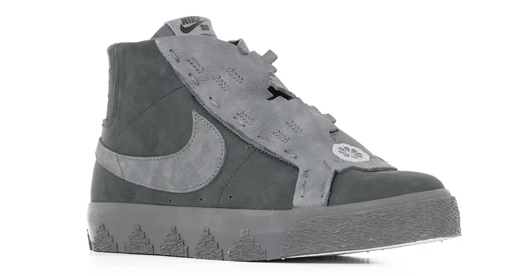 Nike SB Zoom Blazer Mid - Quickstrike Skate Shoes - (di'orr