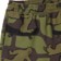 Tactics Seek x Tactics Hybrid Shorts - black/olive - front detail