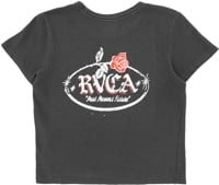 RVCA Women's 411 T-Shirt - washed black
