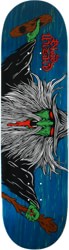 Blood Wizard Flying Wizard 9.0 Skateboard Deck - teal