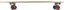 Santa Cruz Foxy Sun 33" Pintail Complete Cruiser Skateboard - side