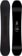 Arbor Pat Moore Candle Rain Snowboard 2025 - black base