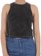 Dickies Women's Newington Tank - black heritage wash