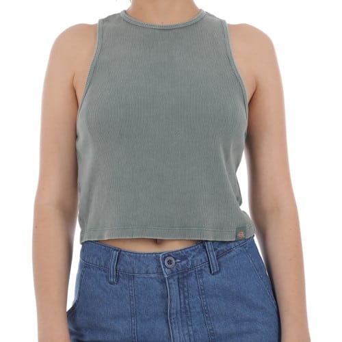 売れ筋商品|||ディッキーズ カットソー トップス レディース Newington Tank Top - Women's Black Heritage Wash Dickies Women's Newington Tank Top in Black Heritage Wash