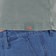 Dickies Women's Newington Tank - over dyed acid wash dark fore - front detail