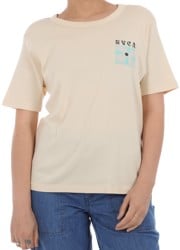 RVCA Women's Daily T-Shirt - cream