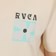 RVCA Women's Daily T-Shirt - cream - front detail