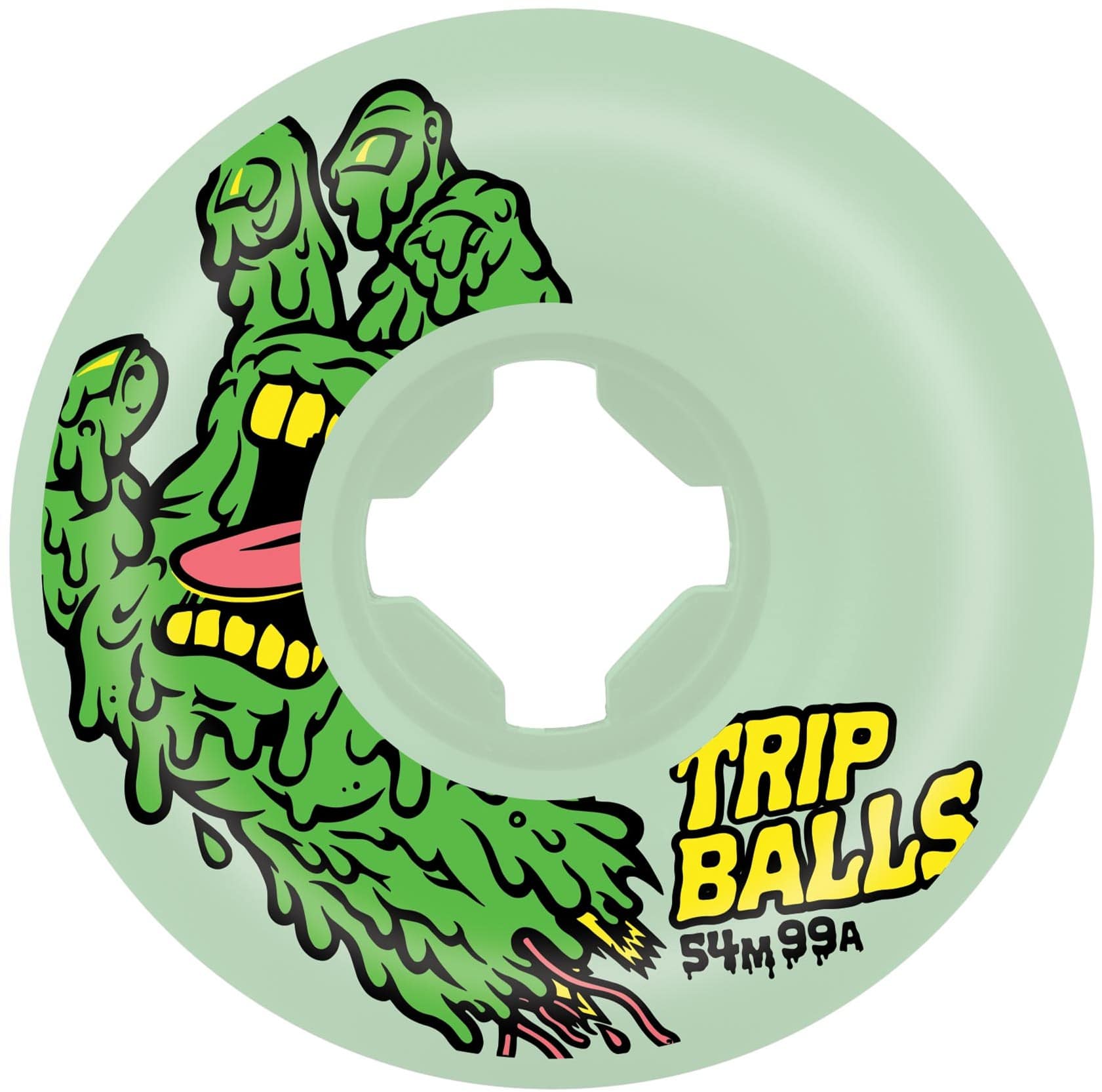 Slime Balls Face Melter Trip Balls Skateboard Wheels glow in the dark