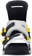Fix Yale Snowboard Bindings 2025 - light grey - front