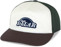 Polar Skate Co. Dreams Snapback Hat - jade green/brown
