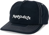 Polar Skate Co. Surf Logo Snapback Hat - navy