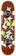 Krooked Birds 7.75 Complete Skateboard - brown