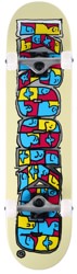 Krooked Gathering 8.0 Complete Skateboard - cream