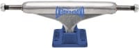 Independent Chris Colbourn Pro Stage 11 Silver Skateboard Trucks - silver/anodized blue faces 144