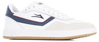 Lakai Terrace Skate Shoes - white/navy suede