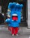 Tactics Santa Cruz Screaming Hand Tactics 9.7 Skateboard Deck - Lifestyle 2