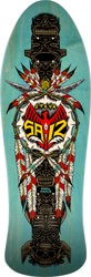 Powell Peralta Steve Saiz Totem 10.0 Skateboard Deck - blue stain