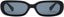 I-Sea Del Rey Polarized Sunglasses - black/smoke polarized lens - front