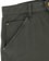 Tactics Double Knee Jeans - dark olive - front detail