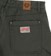 Tactics Double Knee Jeans - dark olive - reverse detail