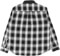 Former Broadcast Plaid L/S Shirt - black ombre - reverse