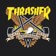 Thrasher Thrasher x Anti-Hero Eaglegram Hoodie - black - front detail