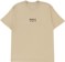 RVCA Textbook T-Shirt - khaki - front