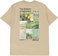 RVCA Textbook T-Shirt - khaki - reverse