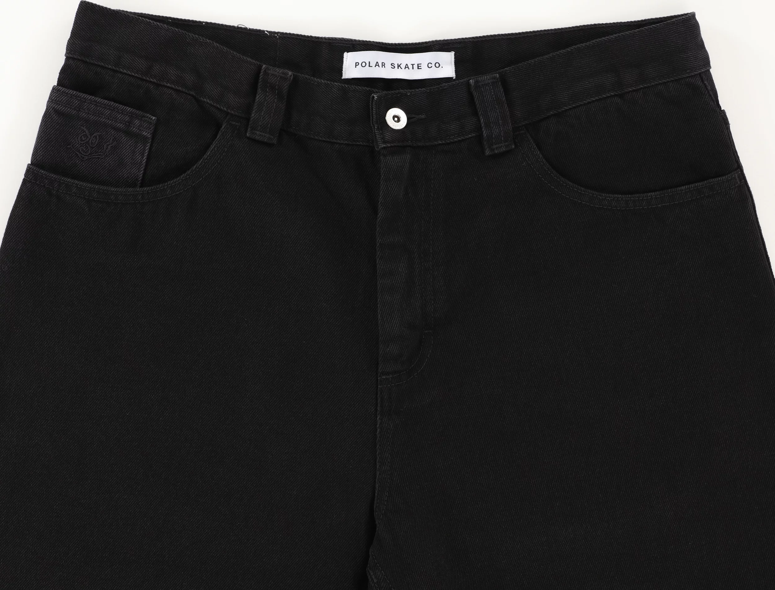 Polar Skate Co. '92! Denim Jeans - pitch black | Tactics