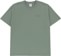 Polar Skate Co. Stroke Logo T-Shirt - jade green/dark green - front