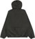 Polar Skate Co. Packable Anorak Jacket - dirty black - reverse