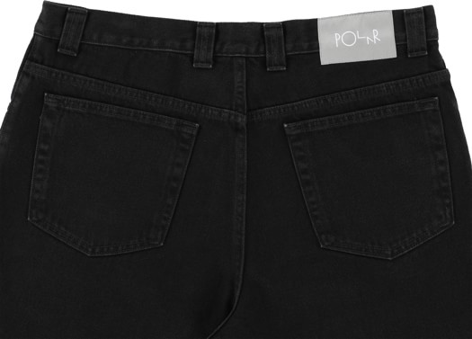 Polar Skate Co. '93! Denim Jeans - pitch black | Tactics