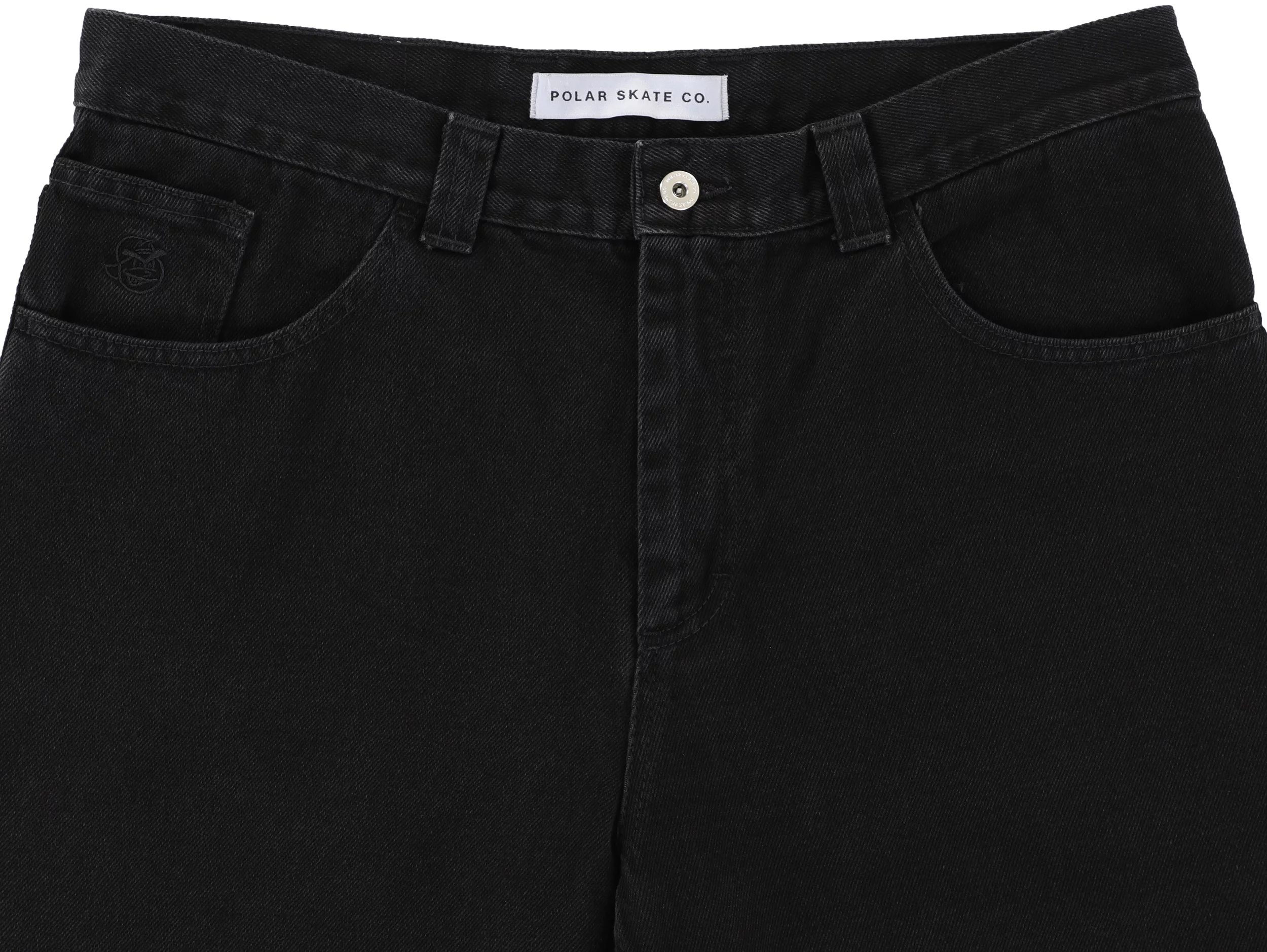 93 Pants - Pitch Black – Polar Skate Co.