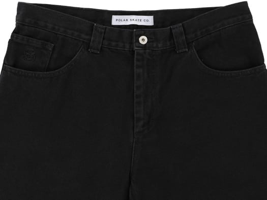 ポーラー93デニム　POLAR 93! PANTS PITCH BLACK 93 Pants - Pitch Black – Polar Skate Co.