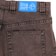 Polar Skate Co. Big Boy Denim Shorts - mud brown - reverse detail